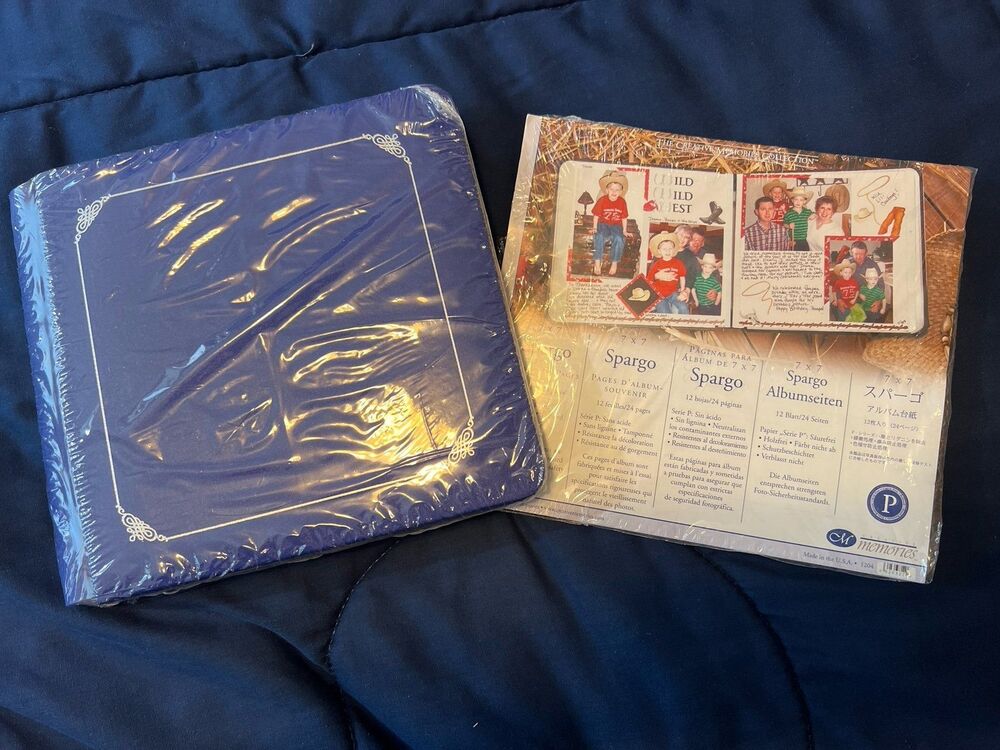 Vintage Creative Memories Scrapbook & Pages